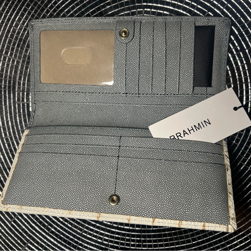 BRAHMIN | Rosette Snowball Minden Satchel & Wallet NWT - Picture 8 of 8